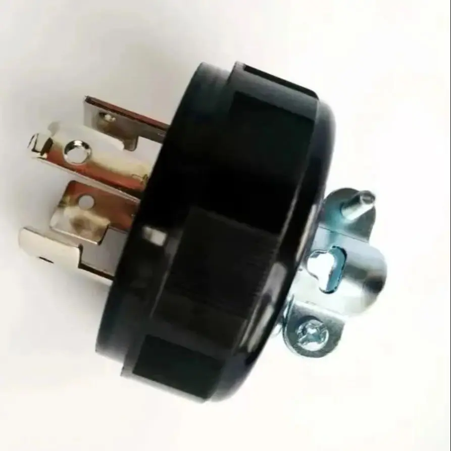 

one Pull-in plug LK6420 bakelite anti-loose self-locking male 5KW motor industry