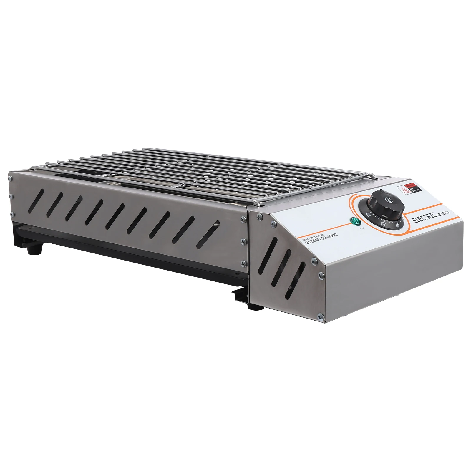 Elektro-BBQ-Grill aus Edelstahl 2,5 kW – Tragbar & Präzise