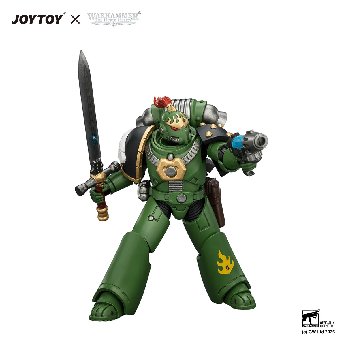 [Pre Order]JOYTOY Warhammer 40K 1/18 Action Figures Salamanders MK III MKVI Tactical Legionary Figures Toys Collection Model view 5
