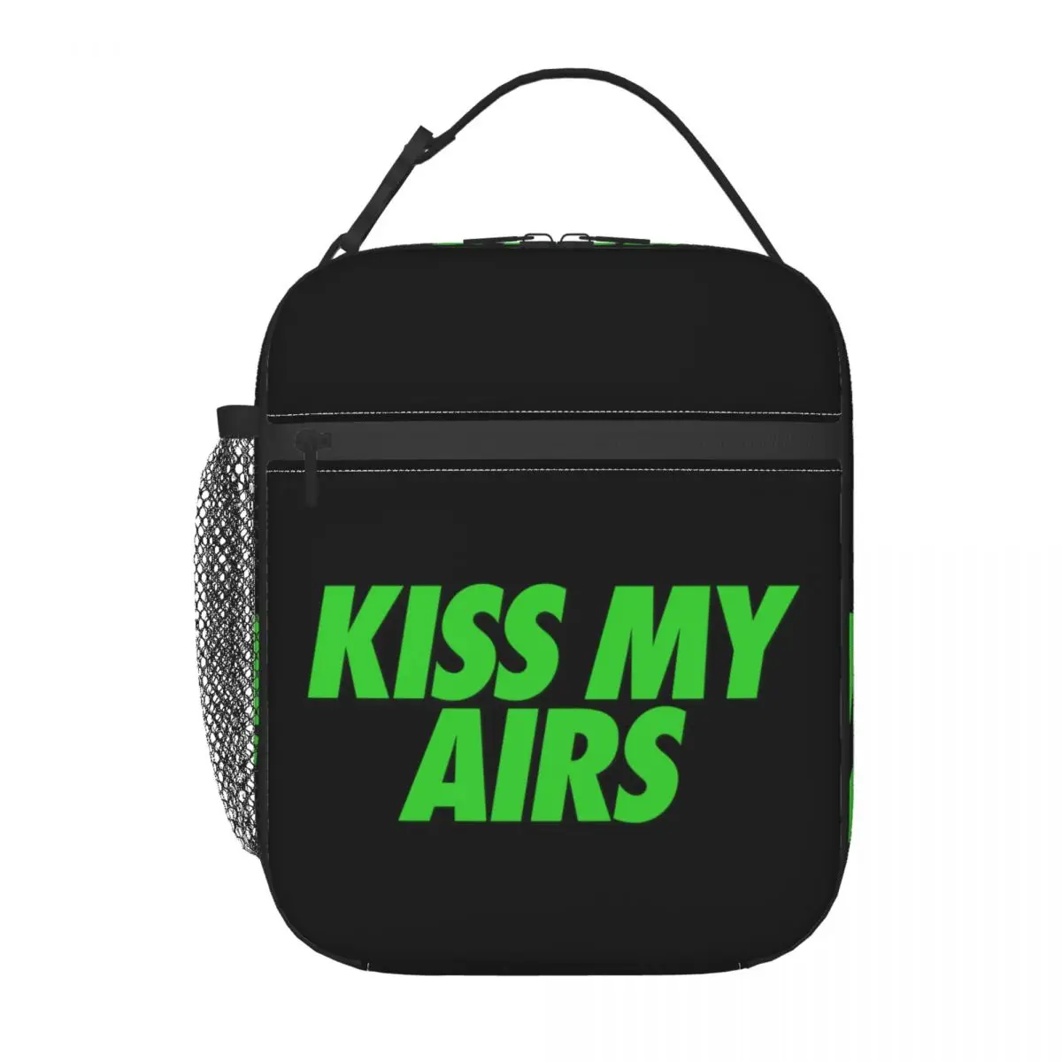 Kiss My Airs Thermal Insulated Lunch Bags Women Portable Lunch Tote for Work School Travel Multifunction Food Box