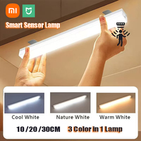 Xiaomi Mijia Motion Sensor LED Night Light Induction Rechargeable Portable Cordless Magnetic Cabinet Lamp for Kitchen Bedside