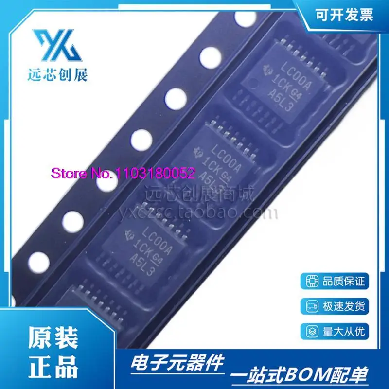 

10PCS/LOT SN74LVC00APWR LC00A TSSOP-14