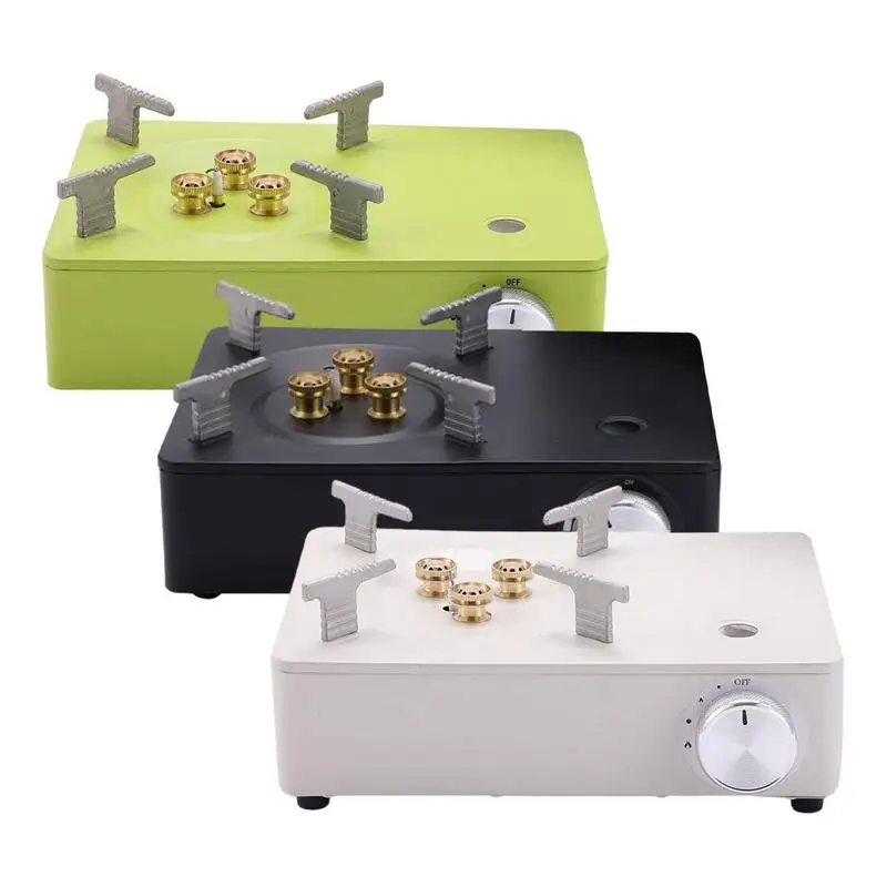 

1pcs Mini Stove Camping 3500W Mini Portable Stove Windproof Stove Overvoltage Protection Multi-stage Fire Embedded Installation