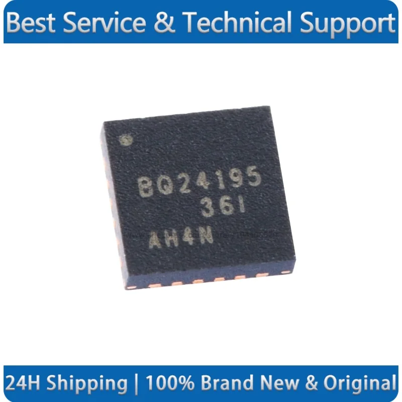 BQ24195RGER VQFN-24 Battery Management I2C Cntrl 2.5A/4.5A Chip New Original
