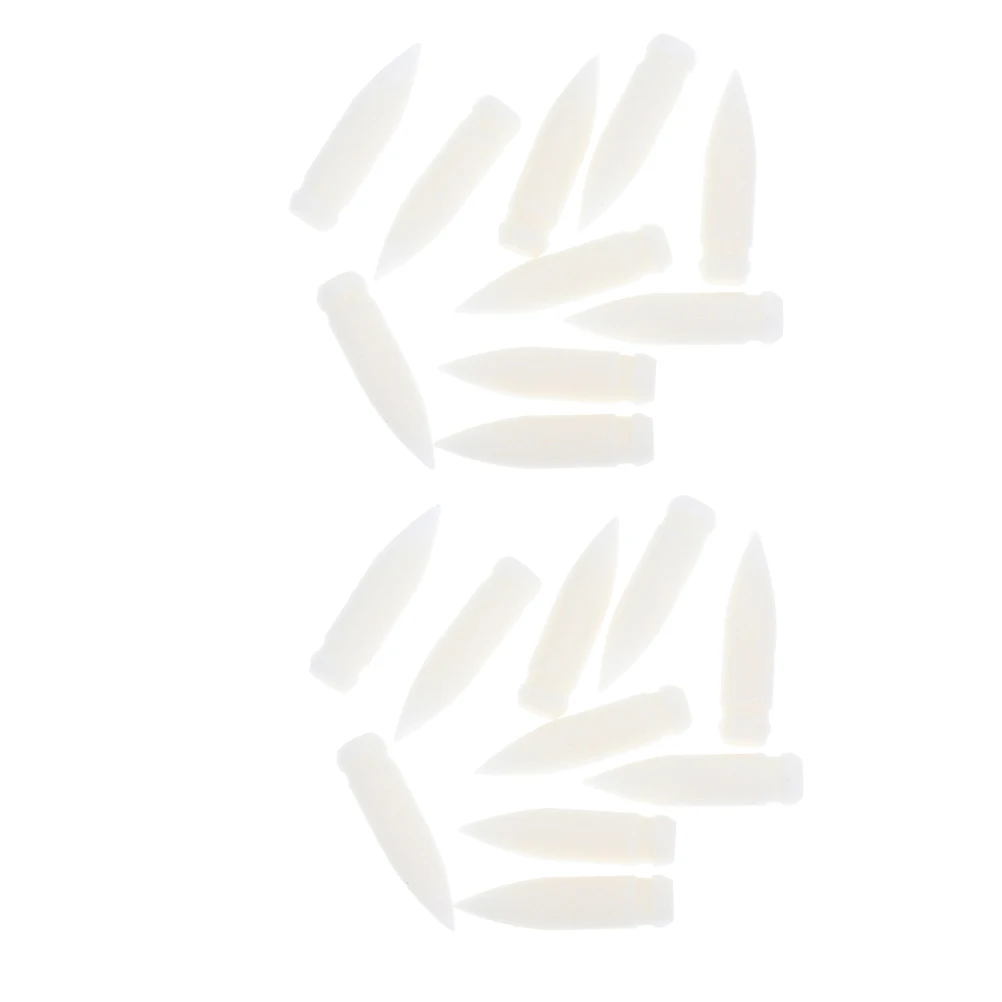 

20 Pcs Marker Pen Replacement Tips Soft Head Nibs for Drawing Painting Nylon Compatible Acrylic Markers