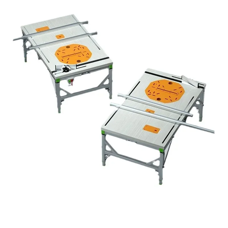 Woodworking saw  Small decoration flip-flop push table saw Portable folding saw Lifting table Multifunctional operation table