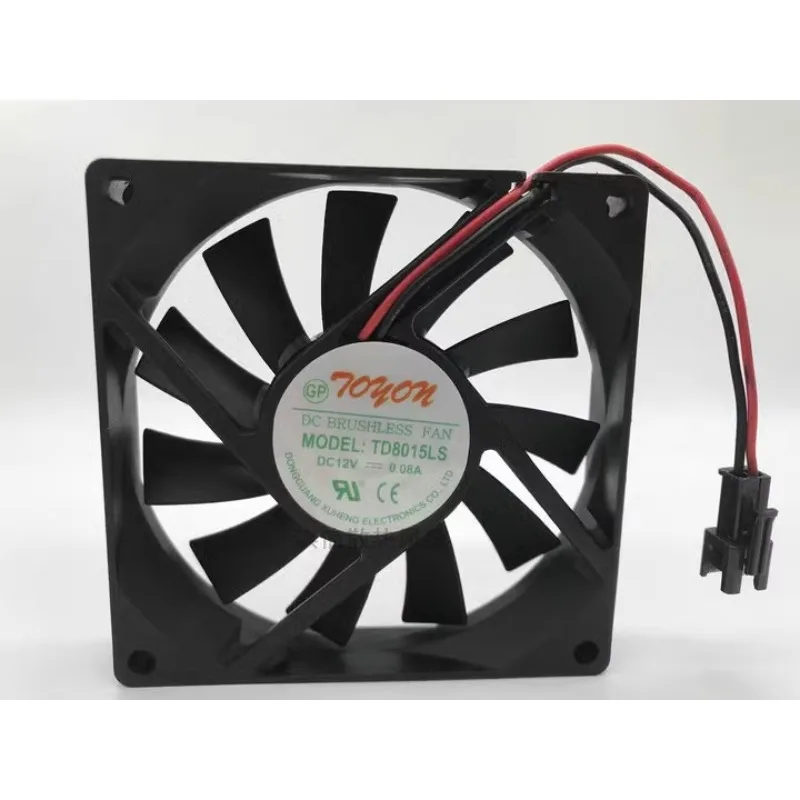 Original New Cooler Fan for TOYON TD8015LS 12V 0.08A 8015 80*80*15MM Cooling Fan