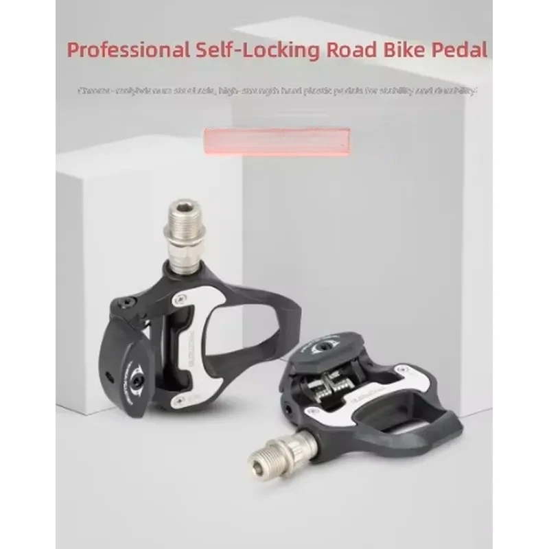 ltra-light and durable 105x100x15mm self-locking road bicycle pedal anti-skid, suitable for locking pedal gravel bicycle