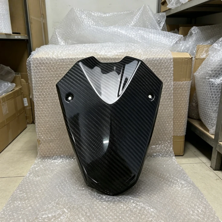 

Real Carbon Fiber Front Fairing Cover for Kawasaki Z1000 2014-2022 Motorcycle Upper Cowl Protector Anti-Scratch Decoration