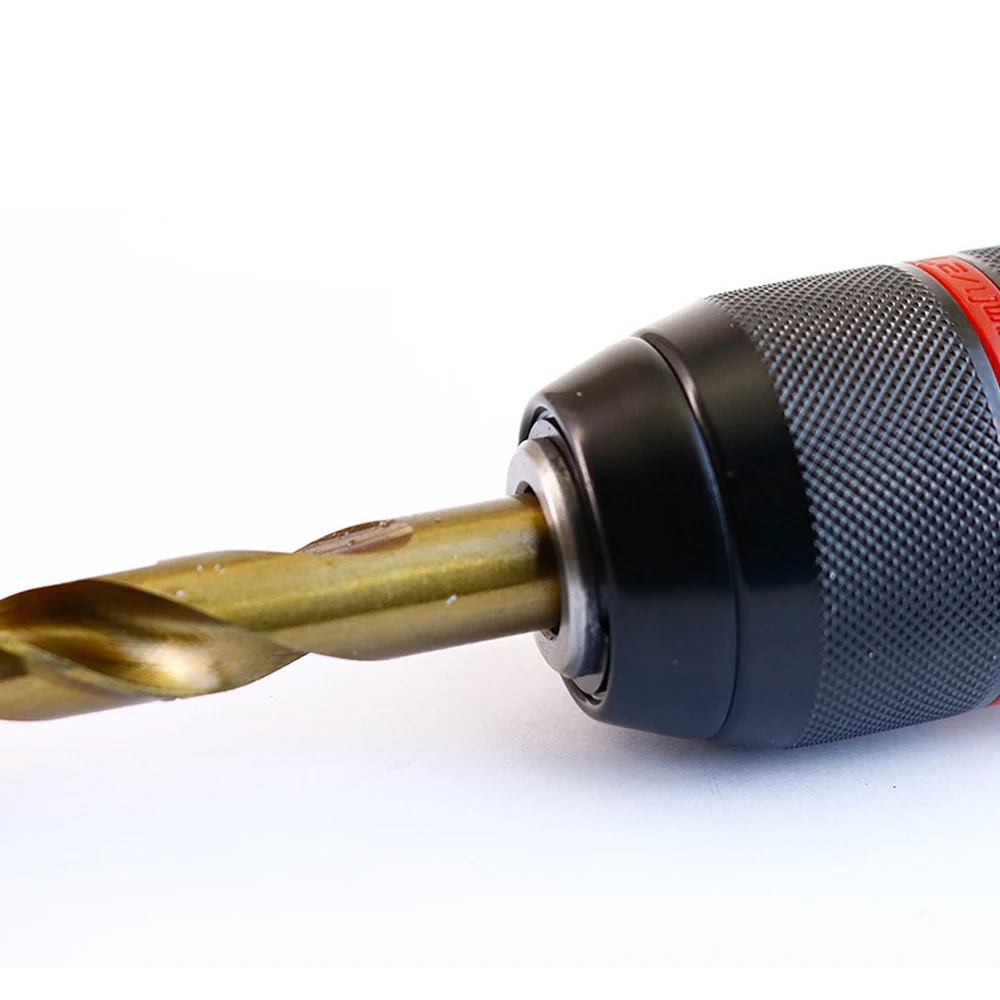 1-4Set Metal Drill Chuck Keyless Drill Chuck Adapter 1/2-20UNF 10mm 13mm Keyless Drill Chuck Hex Shank/SDS/Socket Adapter Tool