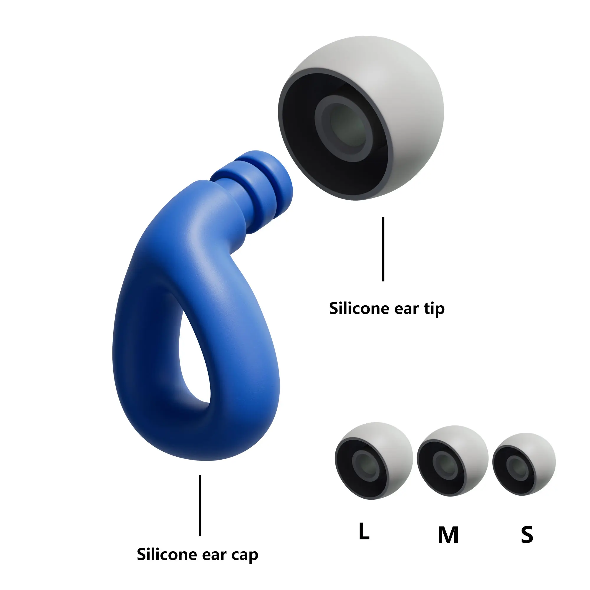 HUAK 28 Tapones para los oídos de alta fidelidad: reutilizables con 6 almohadillas S/M/L, ideales para conciertos, festivales, músicos, DJs