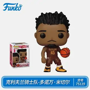 正版 Funko Pop! NBA 籃球聯名人偶 - 麥可喬丹、詹姆斯詹姆斯、史蒂芬庫裡 收藏玩具 時尚裝飾品 10 最佳銷售 NBA人物 - №4