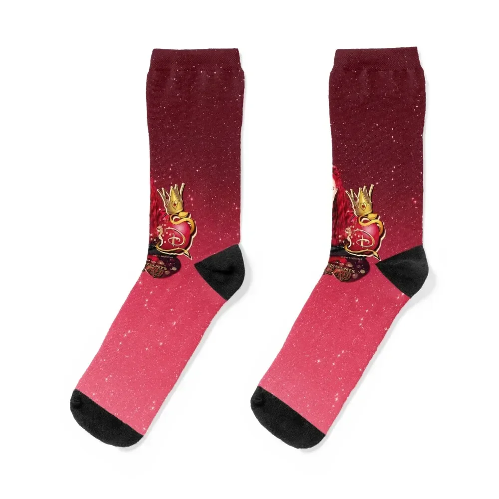 Descendants 4 The Rise Of Red - Kylie Cantrall Socks custom japanese fashion FASHION loose Socks Ladies Men's