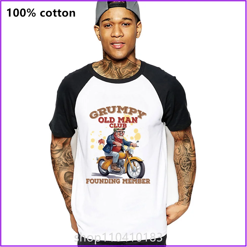 Grumpy Old Man Club Founding Member Father'S Day T Shirts For Men'S Women Tshirt T-Shirt Print On Demand Boxy Running Printed Te