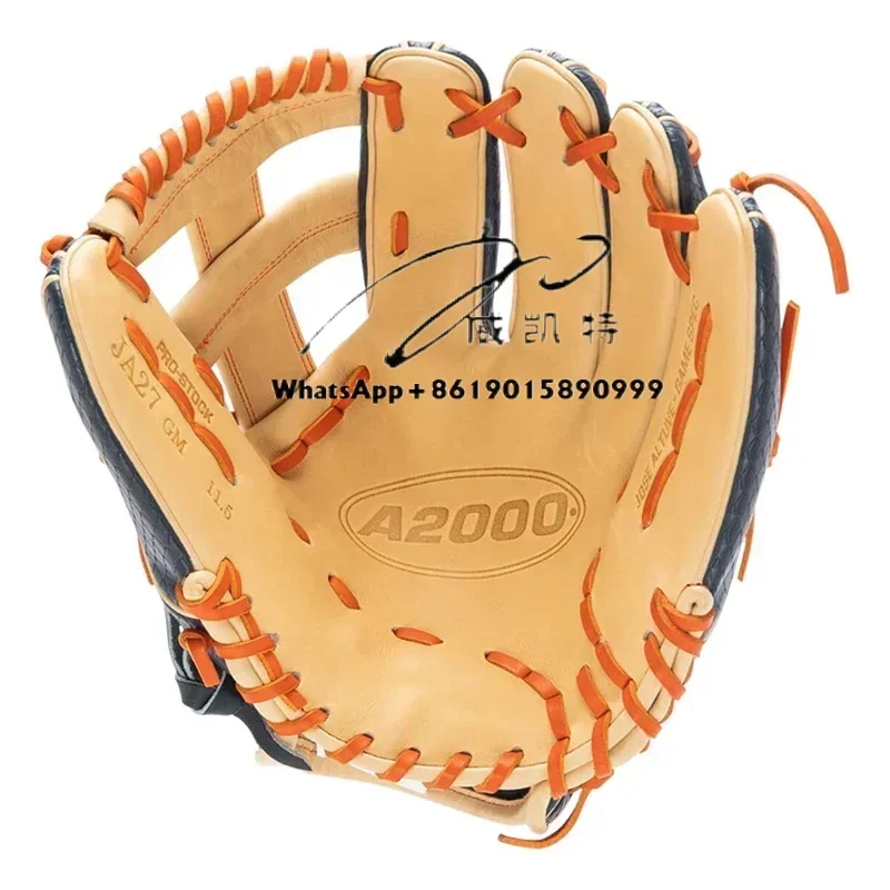 GLoves custom leather baseball gloves Drop ship Guantes De Beisbol A2000 left-handed throw