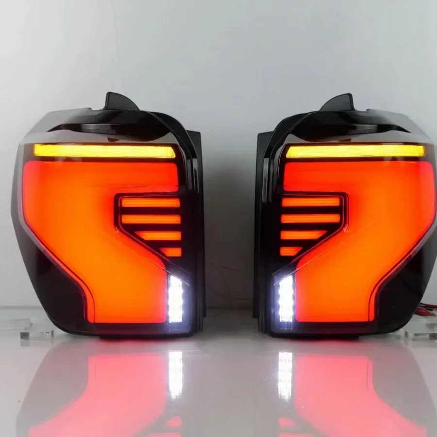 Car LED Taillight Tail Lights For Toyota 4Runner N28 2010-2023 Rear Fog Brake Lamp Reverse Dynamic Turn Signal Auto Accessories