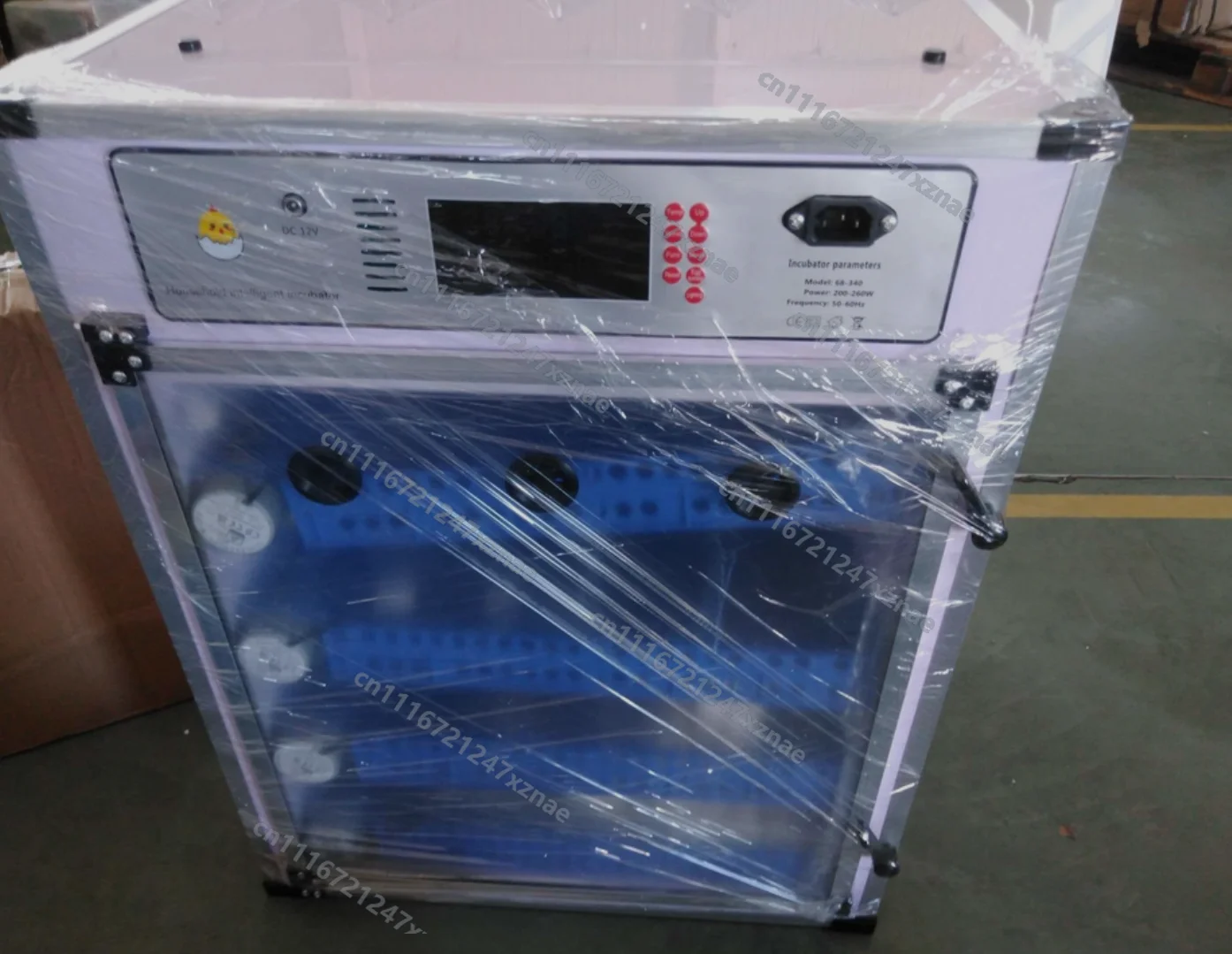 Fully Automatic Intelligent Home Use 192-528 Eggs,Large Scale Breeding Incubator Egg Hatching Machine 110V 220V Medium Sized