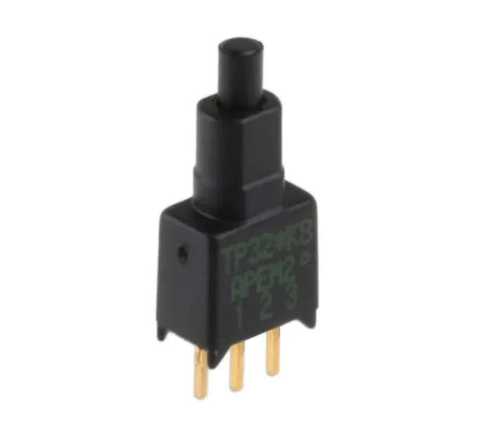 TP32P0080 APEM Pushbutton Switch SPDT On Momentary On Type Black Plunger TP Series