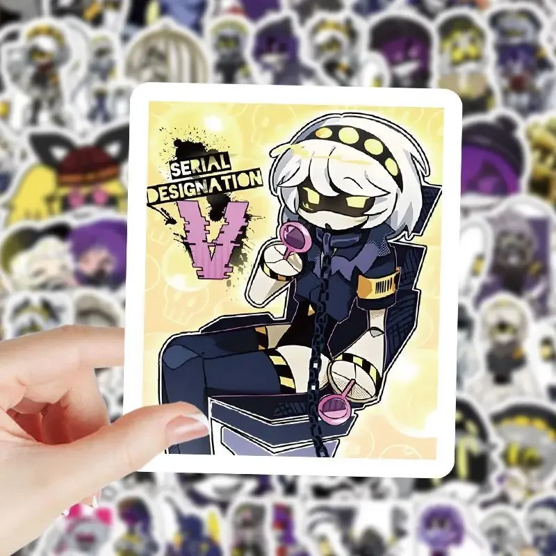 Cinayet Drones Anime Etiket Uzi Kapıcı NU Çıkartmalar Okul Malzemeleri Öğrenci Kırtasiye Sevimli Dizüstü Telefon Kılıfı Dekor Sevimli Hediye