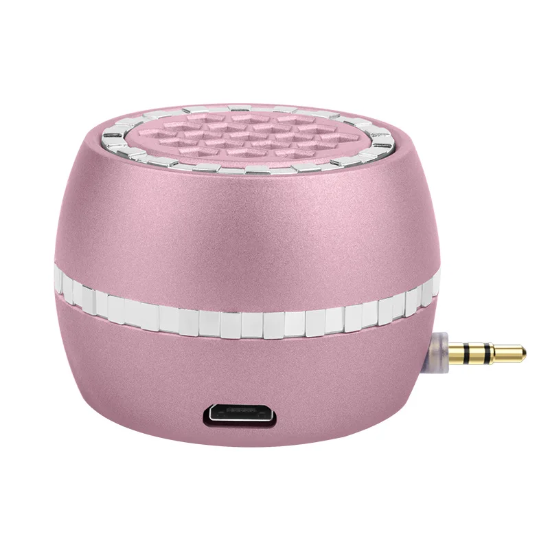 Portable Wireless Speaker Phone External Speaker Universal 3.5mm Jack Mini Sound Box For Smartphone Tablet Laptop MP3 MP4