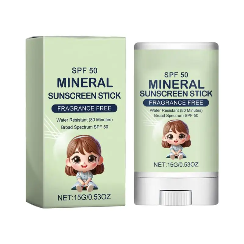 

Детская Солнцезащитная палочка SPF 50, Детская Солнцезащитная палочка, увлажняющая антилипкая Солнцезащитная палочка для активного отдыха