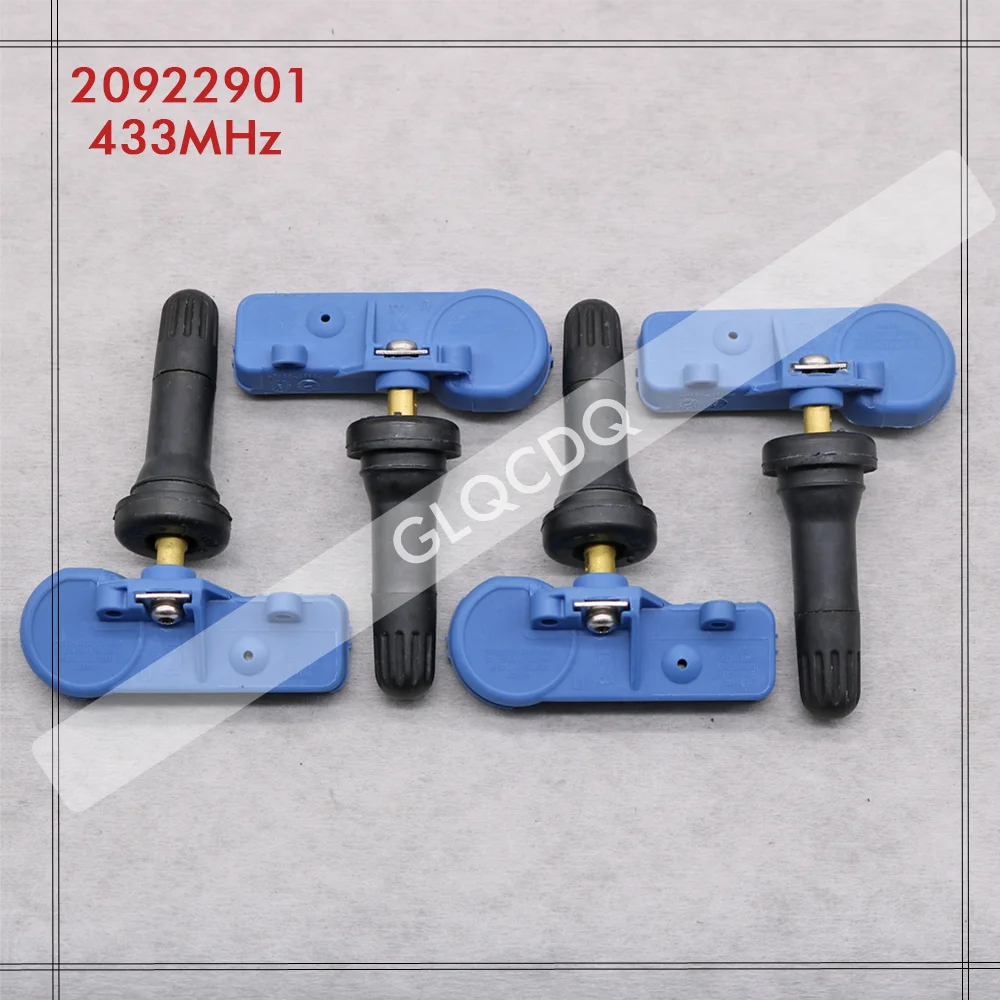 4PCS FOR 2011 2012 2013 2014 CADILLAC CTS TPMS CADILLAC TIRE PRESSURE SENSOR TMPS SENSOR 13581561 20922901 22853740 433MHz