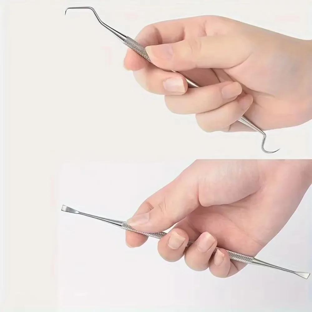 7/8Pcs Stainless Steel Tooth Care Kit with Storage Box Rustproof Dental Cleaning Tools Professional Various Style
