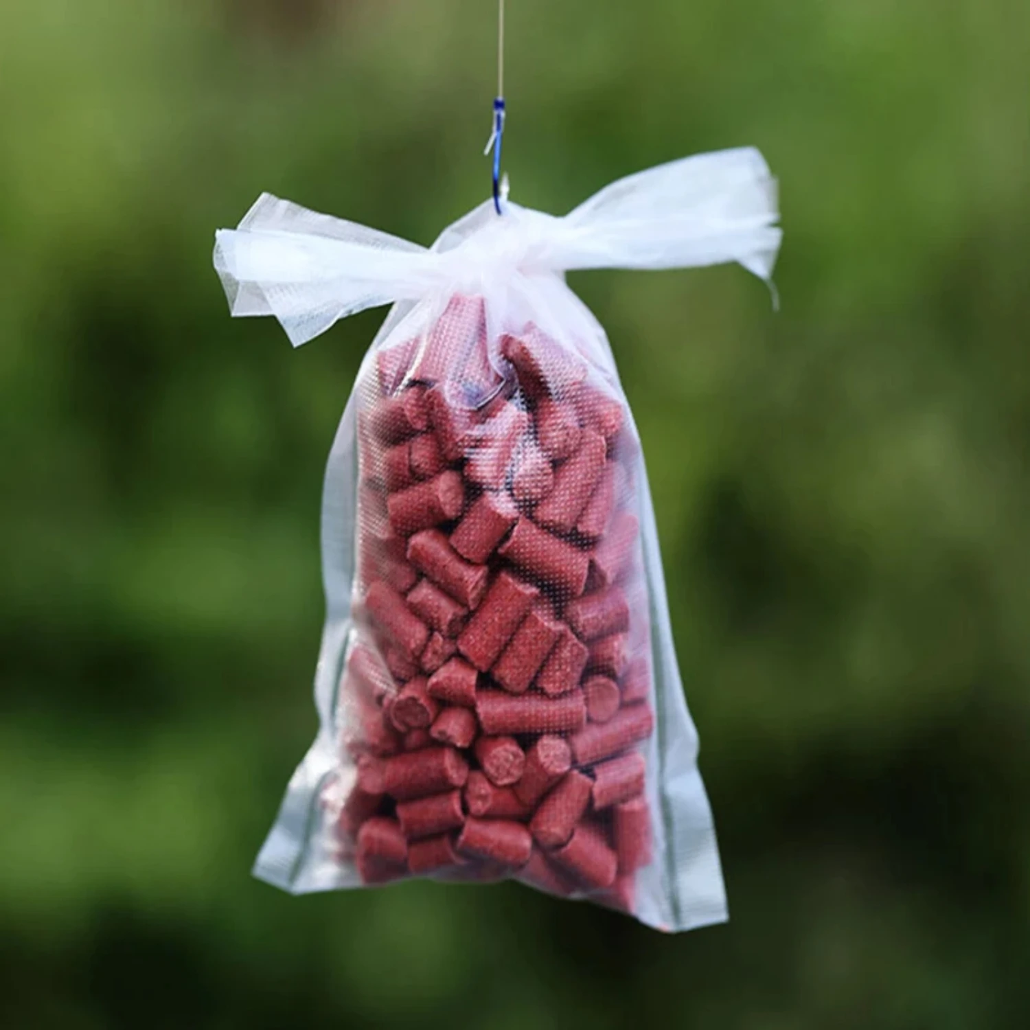 50PCS PVA Bags Water Dissolving bait  Carp Fishing  Bait Throwing Multiple Sizes Fishing accessories Feeder  fishing Fishing Bfs