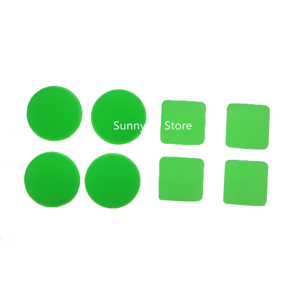 전면 후면 하우징 쉘 나사 발 커버, 고무 발 먼지 플러그 커버, 3DS XL LL, 신제품 3DSLL, 1 세트