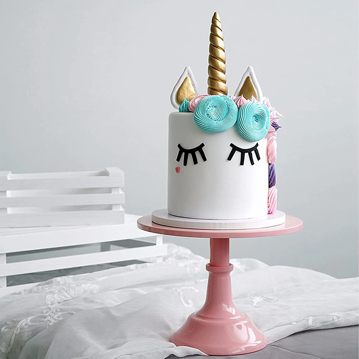 

Доставка в течение 24 часов. 3 шт. розовых подставок для кексов и десертов, круглые, современные, декоративные, для сервировки на девичниках, свадебных торжествах и вечеринках.