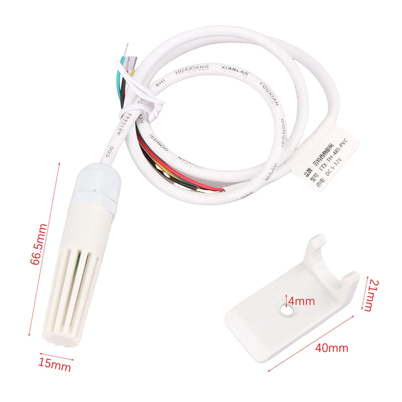 RS485 Temperature and Humidity Sensor MODBUS-RTU Temperature and Humidity Sensor Module Probe Transmitter - 40 ℃ to 80 ℃