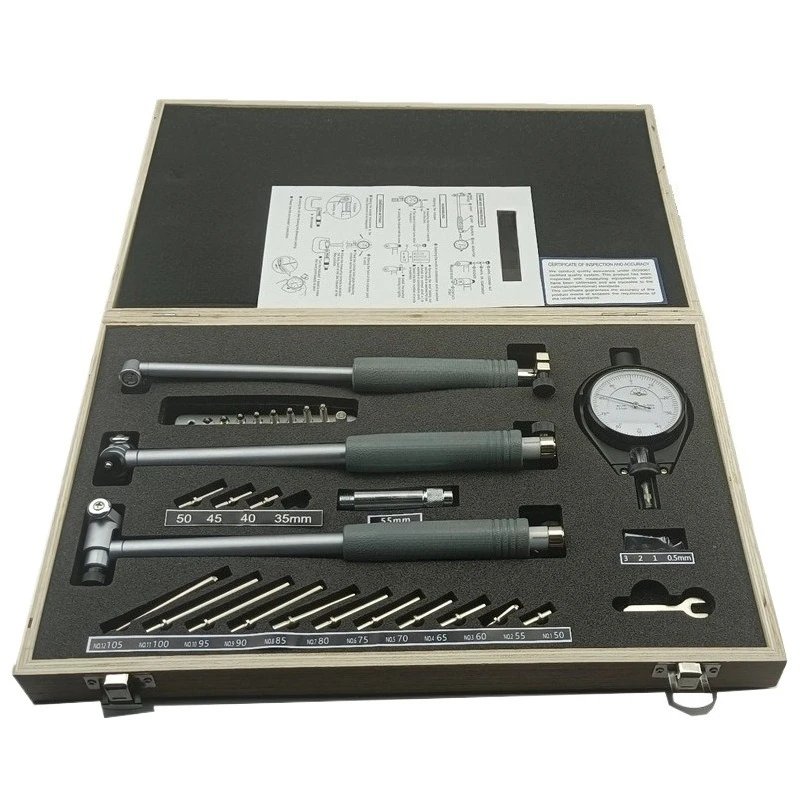 FOR High Precision Inner Diameter Gauge 18-160MM Inner Diameter Percentage Gauge Cylinder Gauge, Indicator