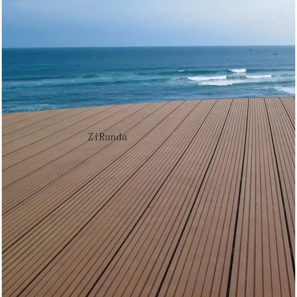 نسخة مخصصة من الخشب والبلاستيك المركب HDPE في الفناء الخلفي 22.5 مم #6