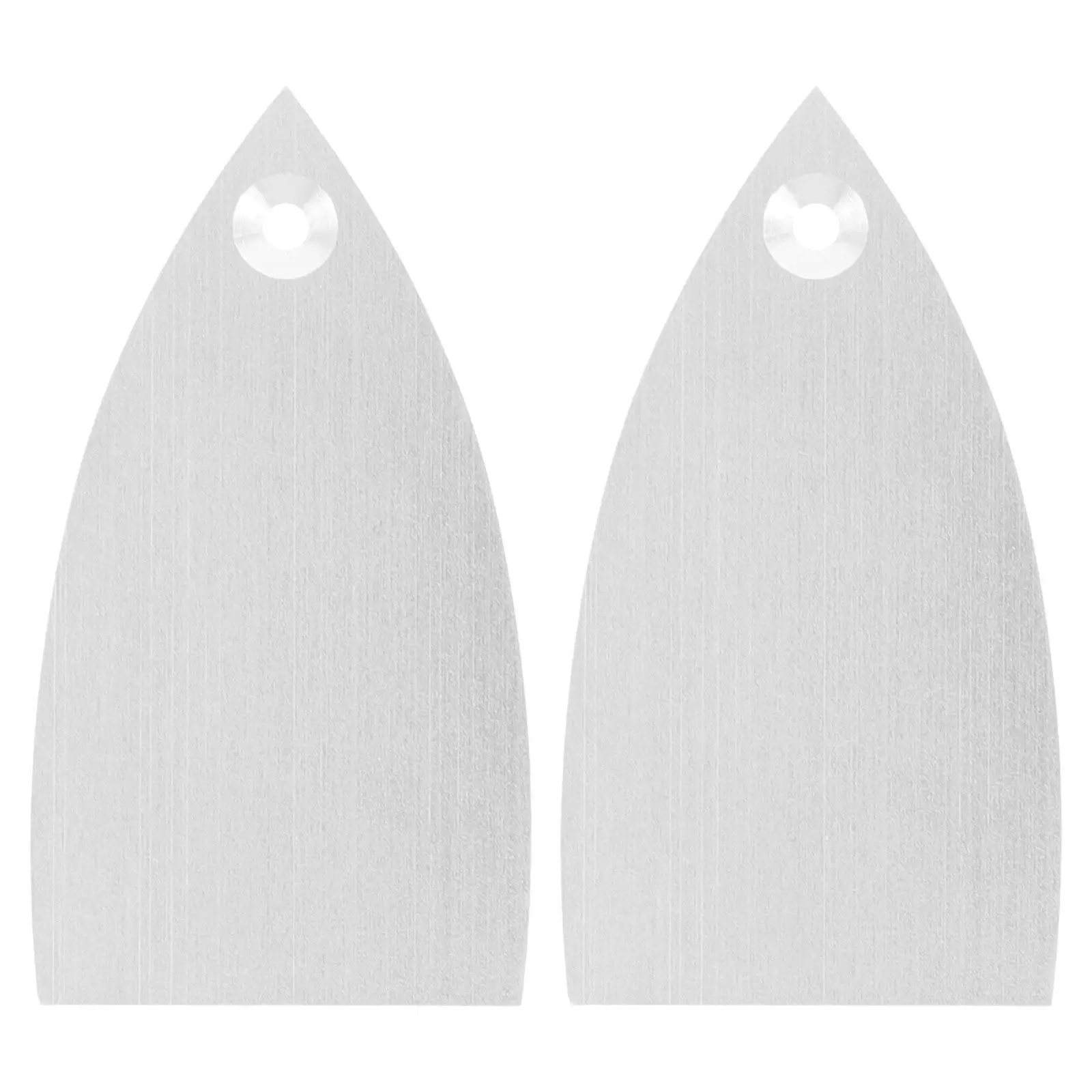 Guitar Truss Rod Cover 2Pcs Aluminum Alloy Headstock Access Plate Metal Neck Repair Replacement