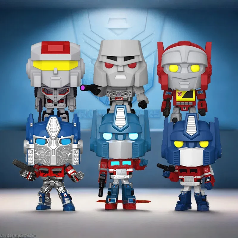 

Funko Pop Трансформеры Оптимус Прайм Поп-культура Коллекционная фигурка Настольный декор Украшение автомобиля Настольная игрушка в подарок
