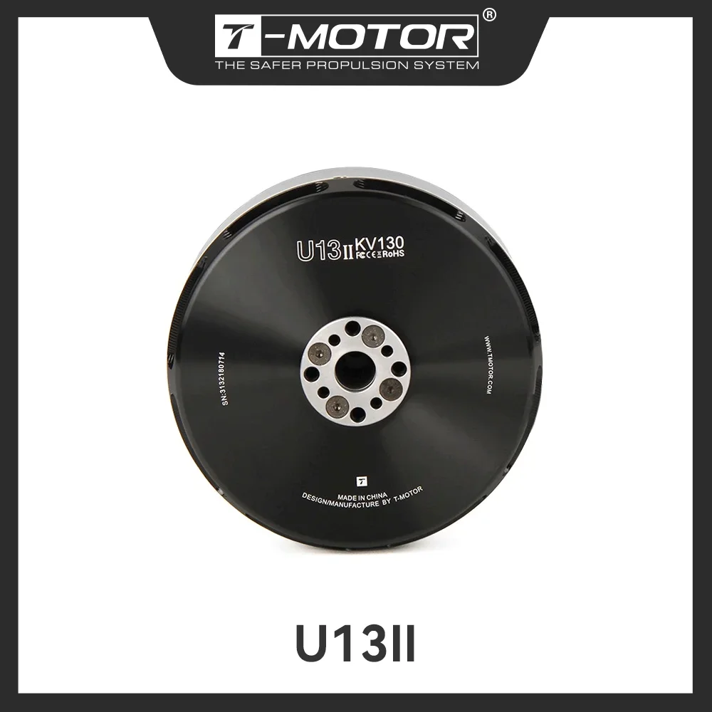 

T-MOTOR U13 II KV65 KV130 Brushless Motor for Heavy Lift Load Quadcopter Industrial UAV Appplication