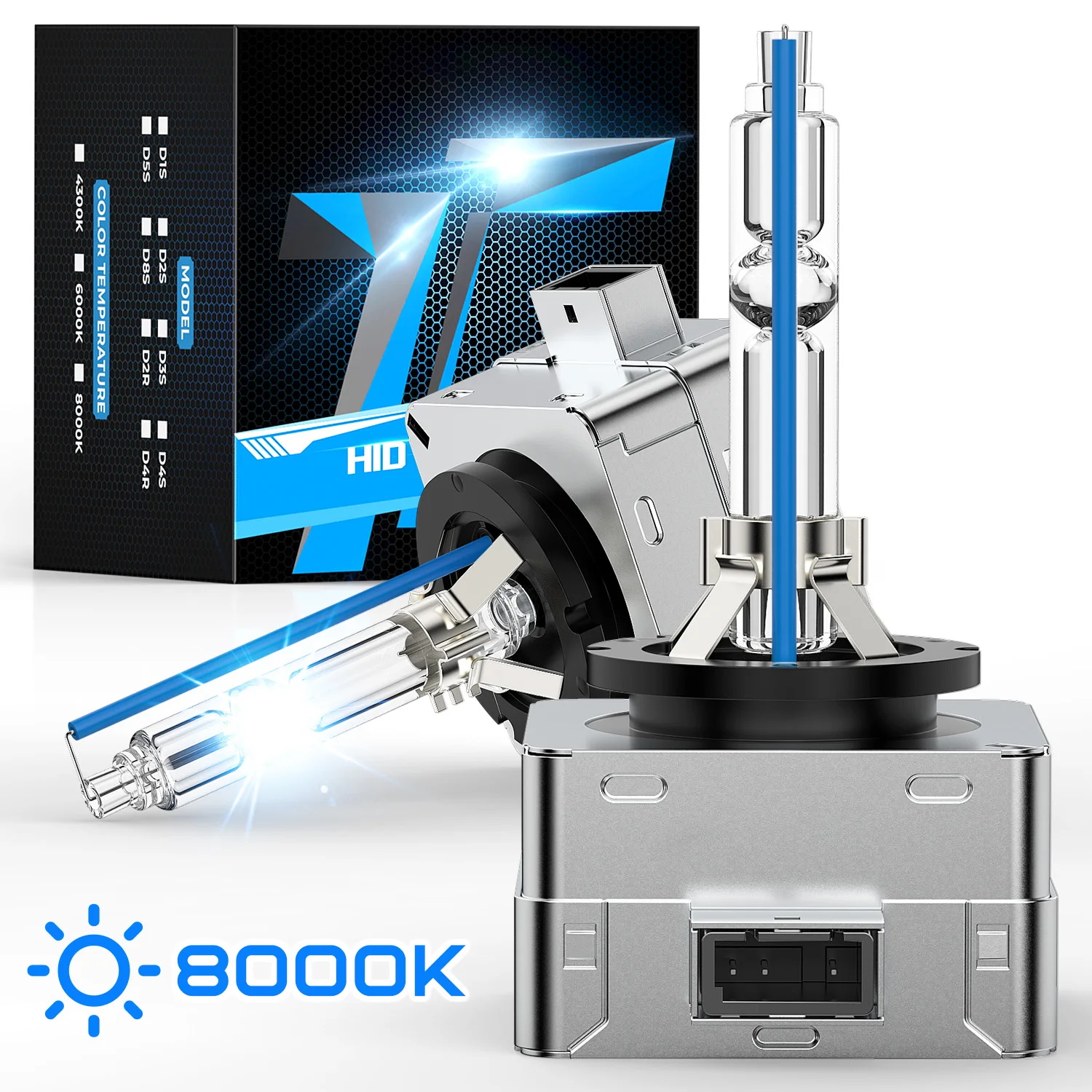 

2 шт. HID лампы ксеноновые фары автомобильные фары 35 Вт 8000K D3S стандартные лампы автомобильные головные фонари замена Plug & Play