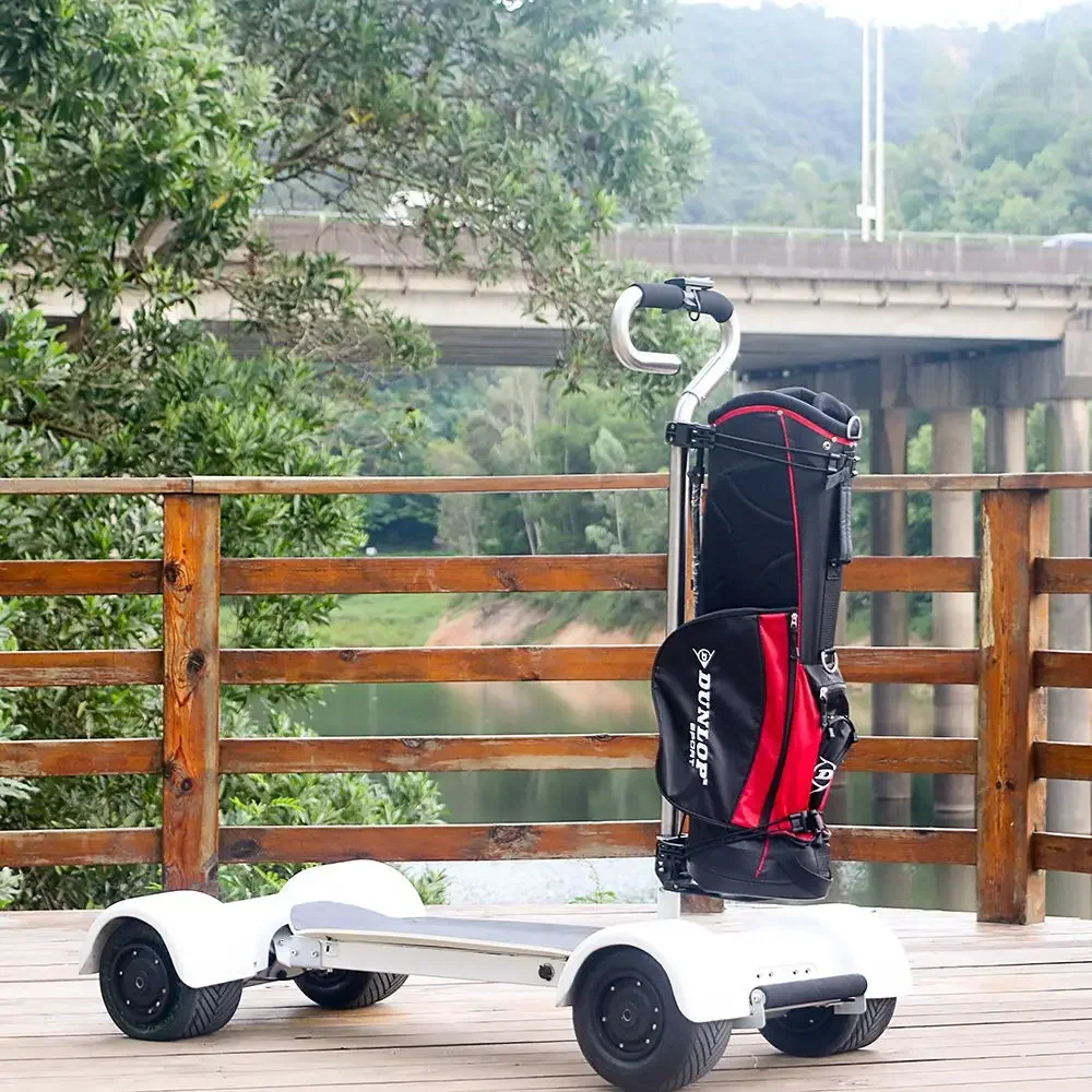 Voiture de Golf Pliante, Scooter Électrique à 4 Roues, 2000W