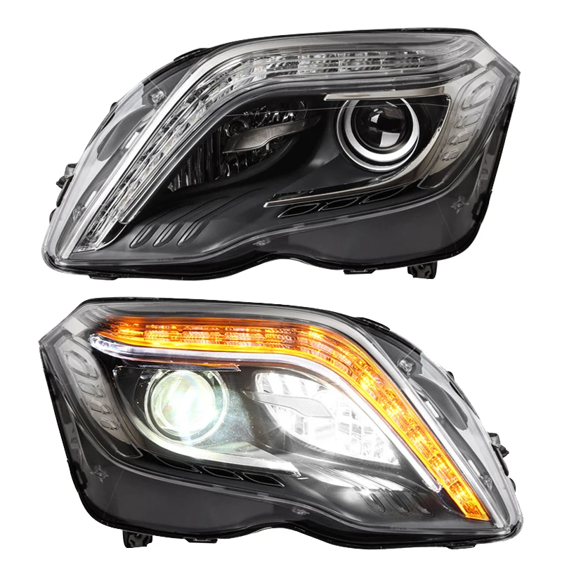 

LED Head Lights Assembly for Mercedes Benz GLK Class GLK300 Headlight 2013-2015 Upgrade Front Light LED Automotive Accessories