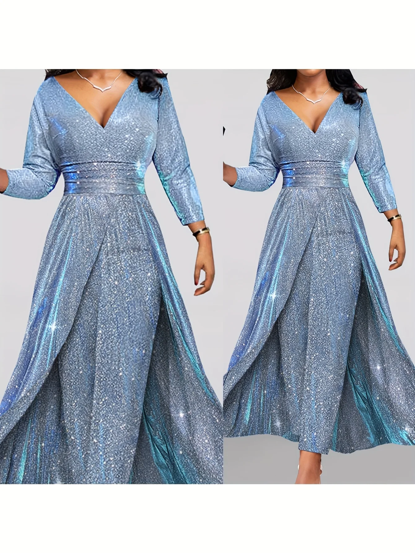 Double Sided Sequined Skirt, with Bright and Varied Colors, Dignified and Elegant Style, Fashionable Boutique Dress, Suitable Fo