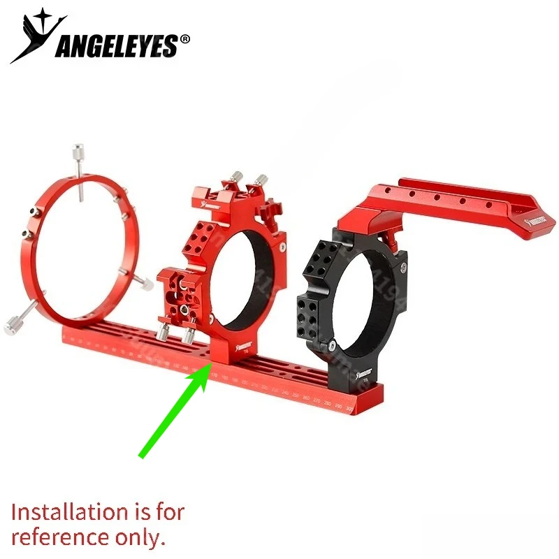 Multi-size Caliber Clamp Fits ATR Cooled Camera Well Sturdy Supporting Structure Seamless Connection with DSLR for Shooting