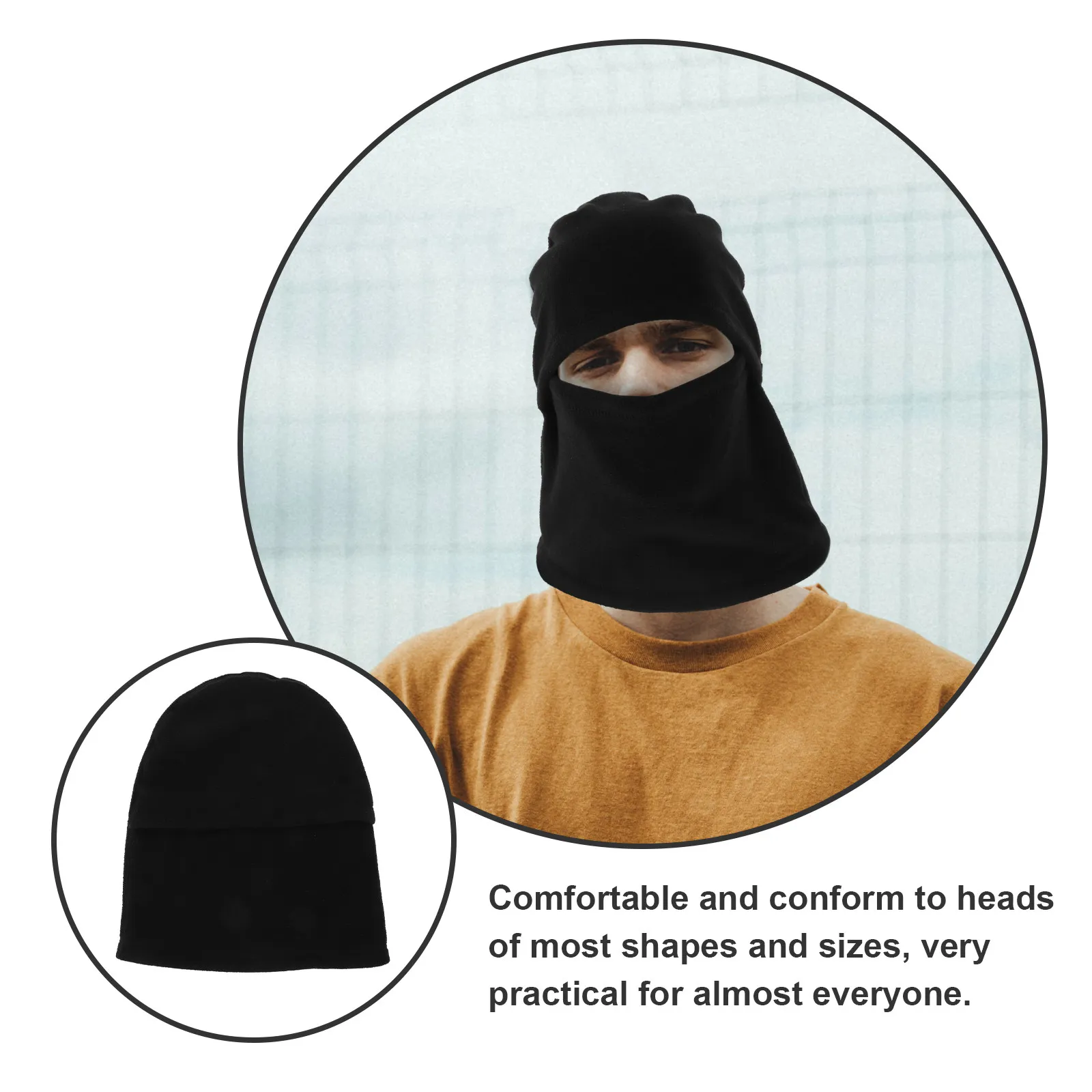 

Outdoor Windproof Face Hood Lightweight Comfortable Neck Gaiter for Riding Fishing Motorcycling Climbing Sports Face Cover