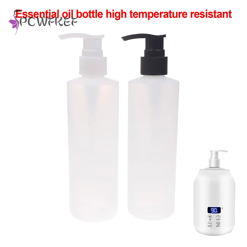 1pcs Massage Oil Dispenser Refillable Reusable Cream Shampoo Pump Dispenser For Massage Oil Heater