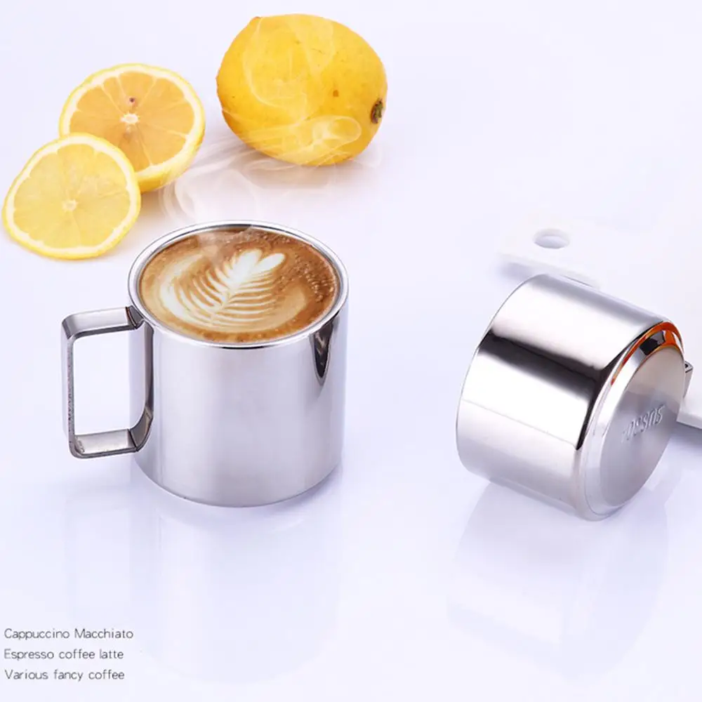 Handle Convenient High-quality Hot And Cold Beverages Office Cup Gift Odor Resistance Coffee Mug Stylish Double-walled Vacuum