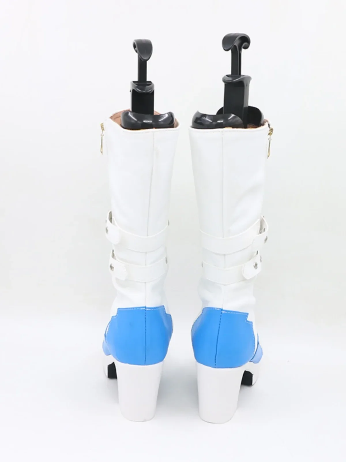 أحذية Vtuber Hoshimachi Suisei التأثيرية دعائم تنكرية للهالوين أحذية كرنفال أحذية PU مصنوعة حسب الطلب