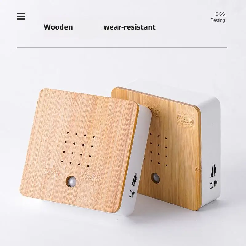 صندوق الصوت المحمول النقيق واضح صغير ذكي آلة الضوضاء الحيوانية محاكاة الموقد التلقائي استشعار الحركة