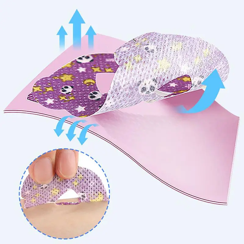 Cartoon Bear O-shaped Children Sleep Mouth Stickers Anti-Snoring Anti-Suffocation Breathing Correction Patches