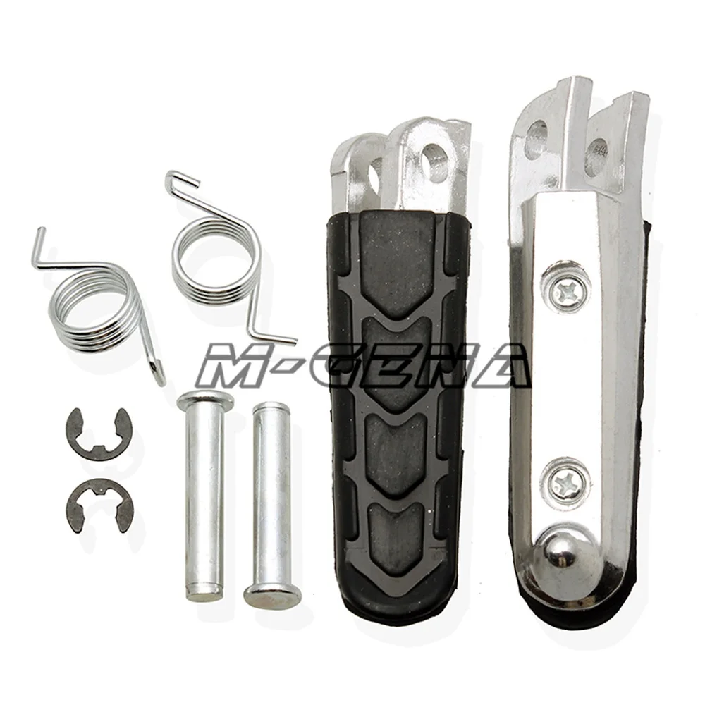 For HONDA CB400 VTEC CB1300 CBR1100XX VFR800 CBR 600 CBR600 F3 F4 F4I CBR900RR VTR1000 Motorcycle Front Footrests Foot pegs
