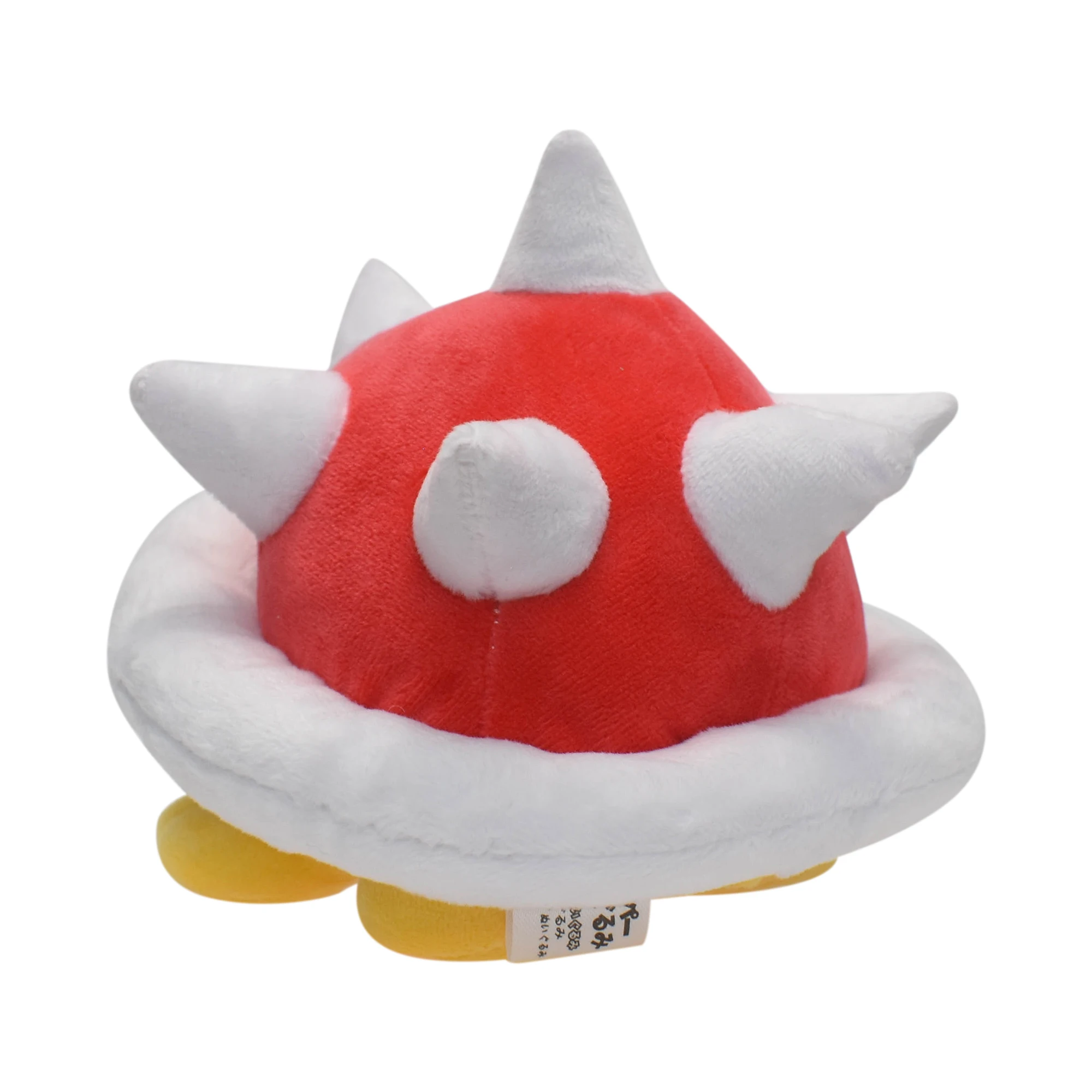 Spiny Shell Koopa Plush Toys Small Soft Stuffed Game Character with Spiky Koopa Back Cute Collectible for Fans Red 5.5inch view 2