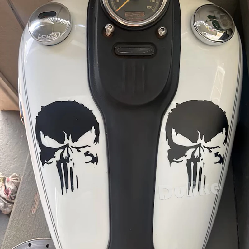 Punisher Skull Vinyl Decal Car Bumper Windshield Window Sticker Cool Sticker For SUV Trucks, Motorcycle, Laptops Decoration